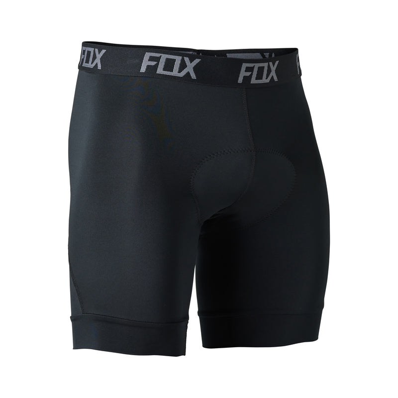Fox Tecbase Lite Liner Black Cycling Shorts | RideHub