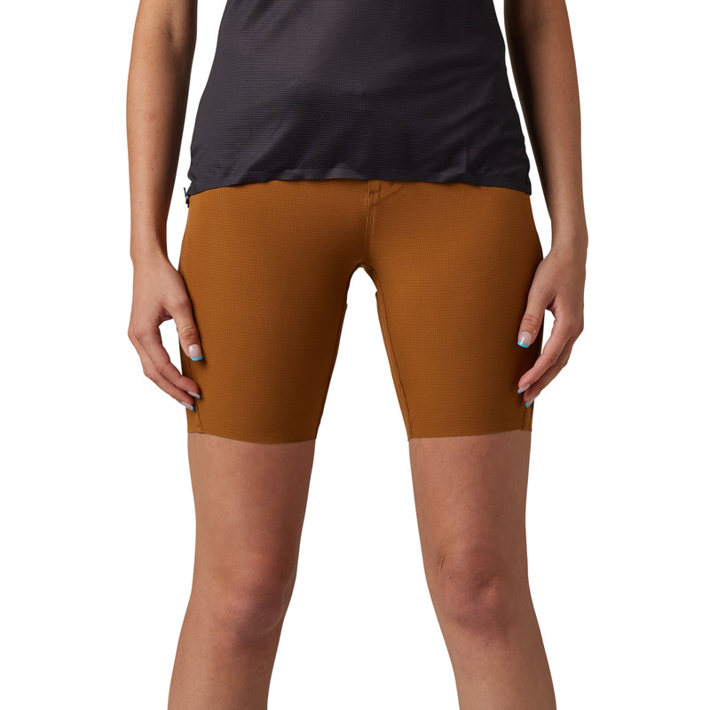 Fox Lady Flexair Ascent Liner Nutmeg Cycling Shorts | RideHub