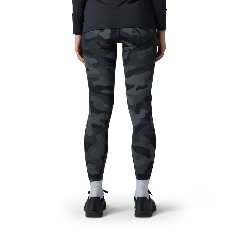 Fox Lady Flexair Tight Grey Camo Cycling Pants | RideHub