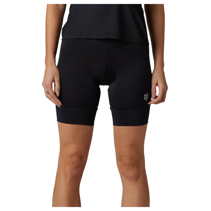 FOX Lady Tecbase Liner Black Cycling Shorts | RideHub