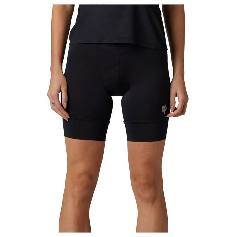 FOX Lady Tecbase Liner Black Cycling Shorts | RideHub