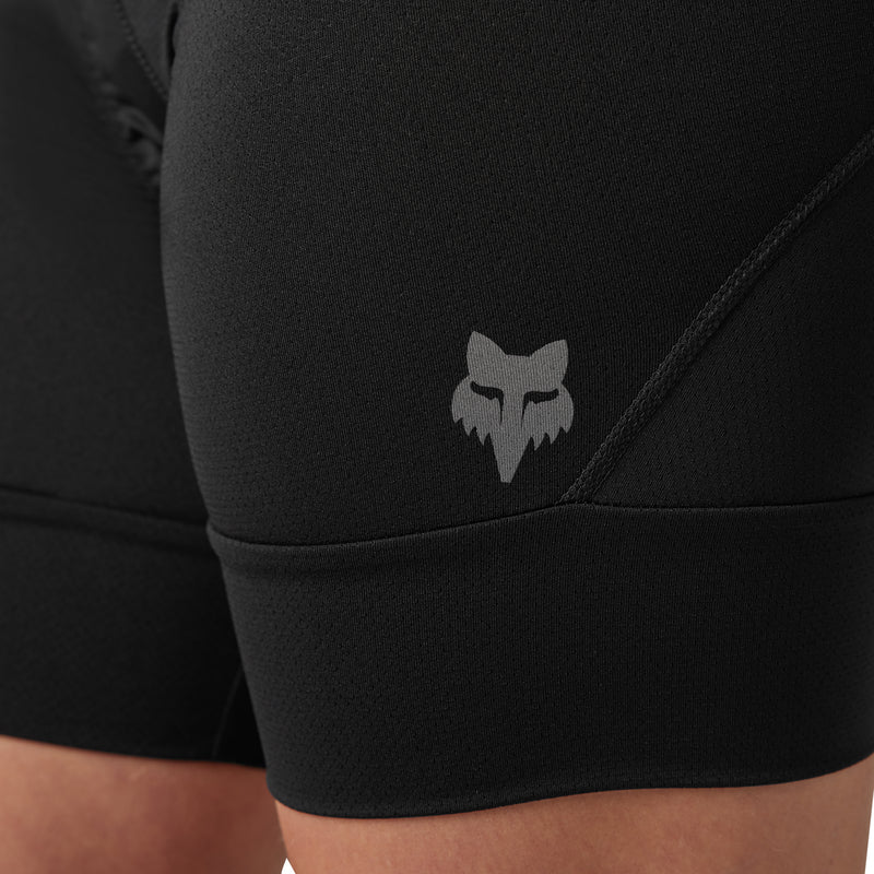 FOX Lady Tecbase Lite Liner Black Cycling Shorts | RideHub