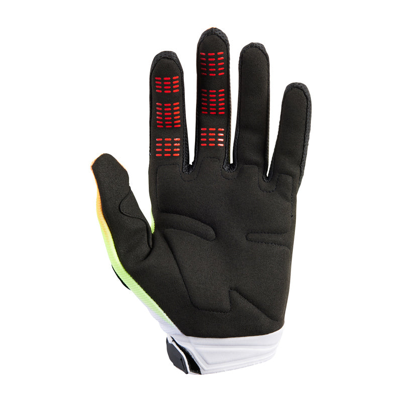 Fox 180 Statk Red/Yellow gloves