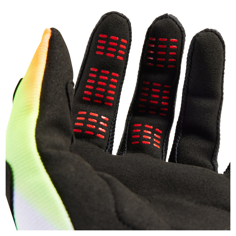 Fox 180 Statk Red/Yellow gloves