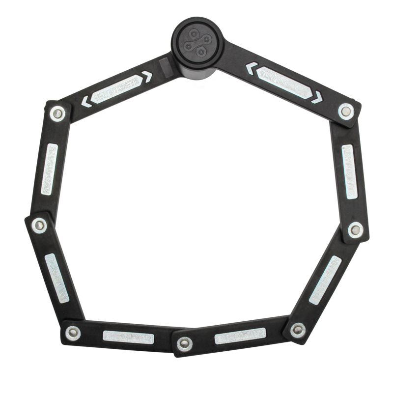 Kryptonite Keeper Mini Folding Clasp Black 80cm