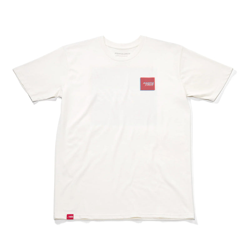 Santa Cruz 3D Squared White T-Shirt