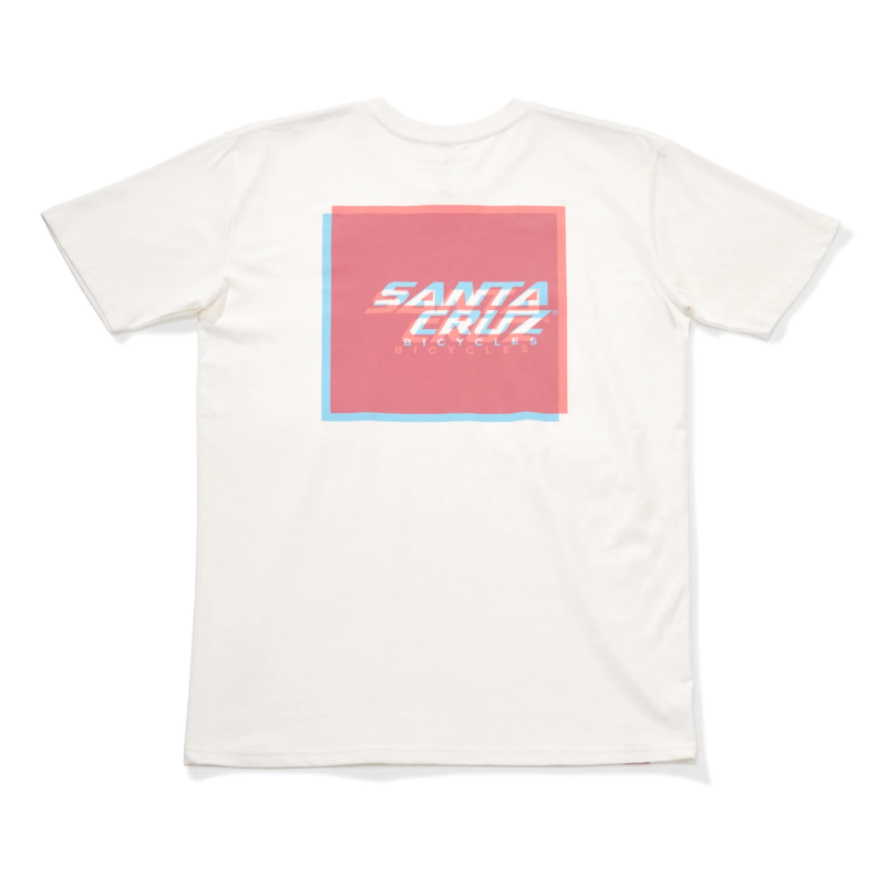 Santa Cruz 3D Squared White T-Shirt