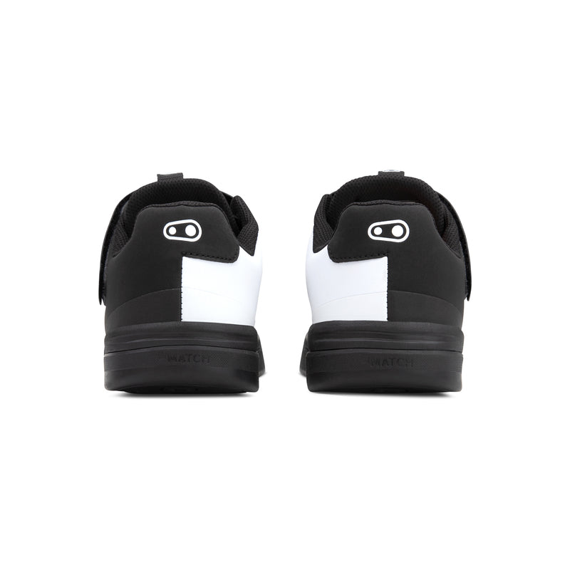 Crankbrothers Stamp Speedlace Black/White Shoes - Black Outsole