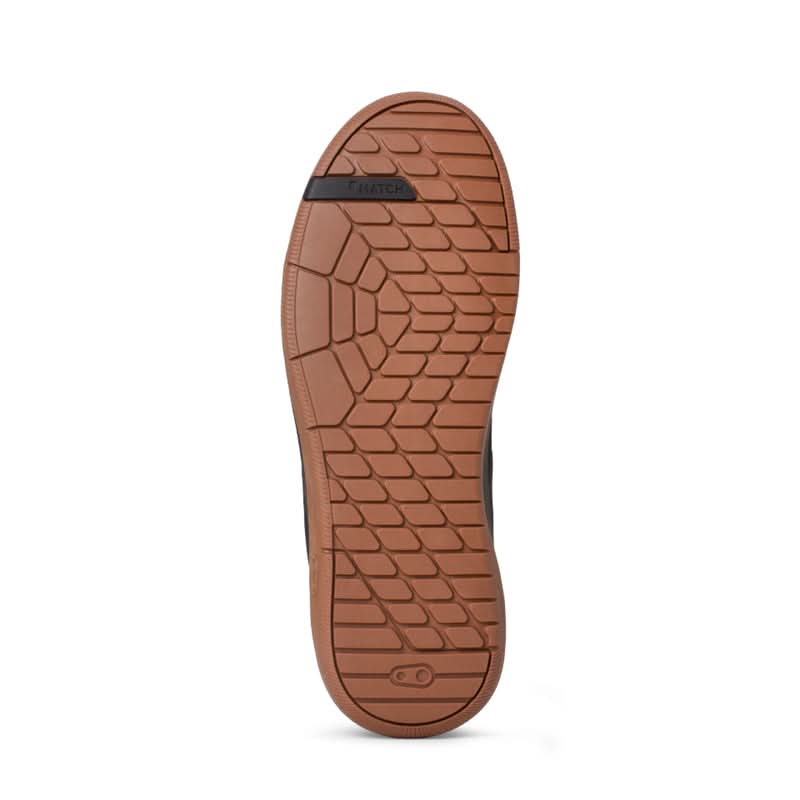 Crankbrothers Stamp Street Lace Black/Gold Shoes - Gum Outsole