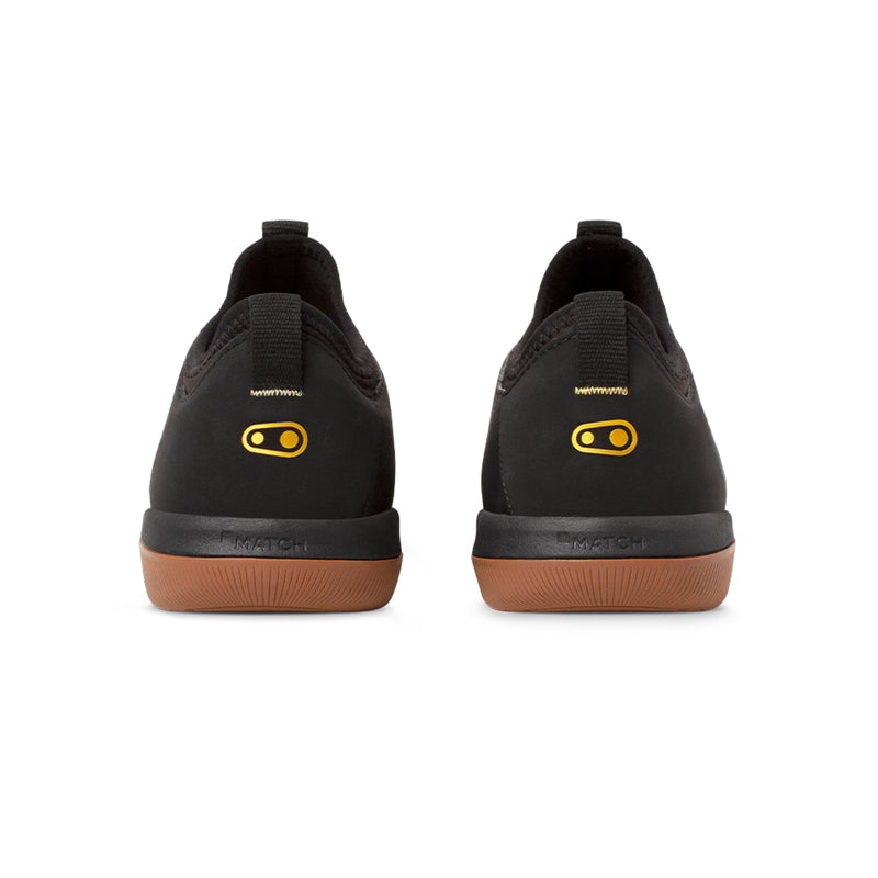 Crankbrothers Stamp Street Lace Black/Gold Shoes - Gum Outsole