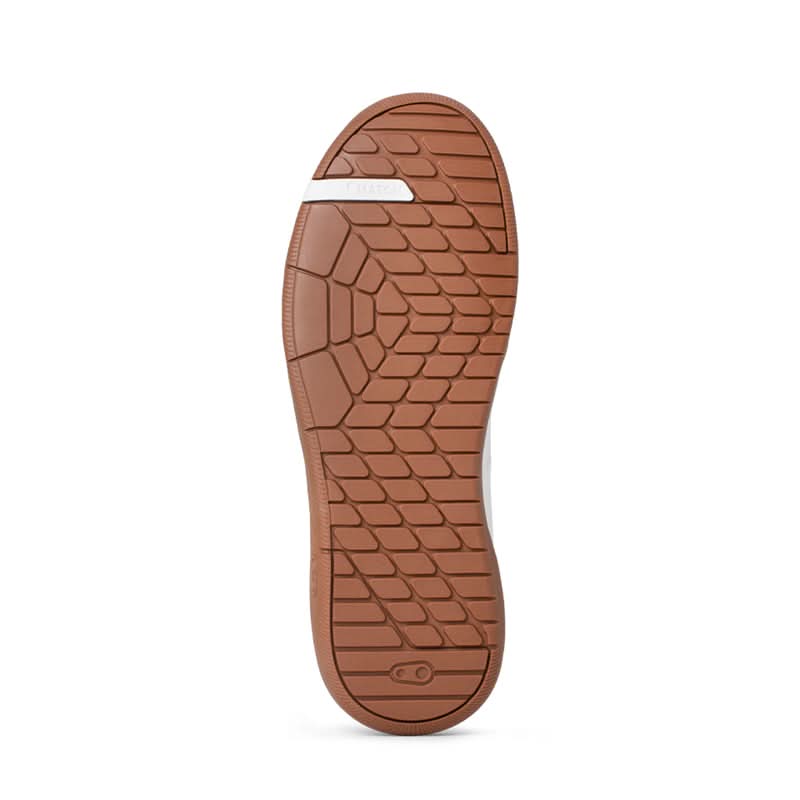 Crankbrothers Stamp Street Lace White/Gold Shoes - Gum Outsole