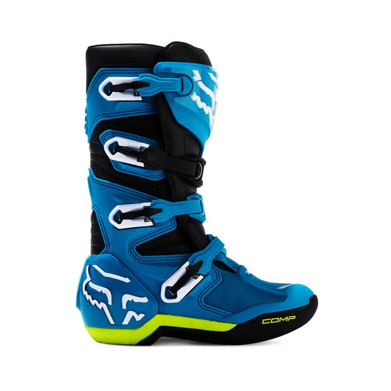 Fox Junior Comp Blue/Yellow shoes