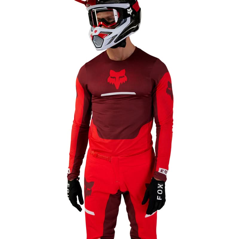 Fox Flexair Optical Fluo Red sweatshirt