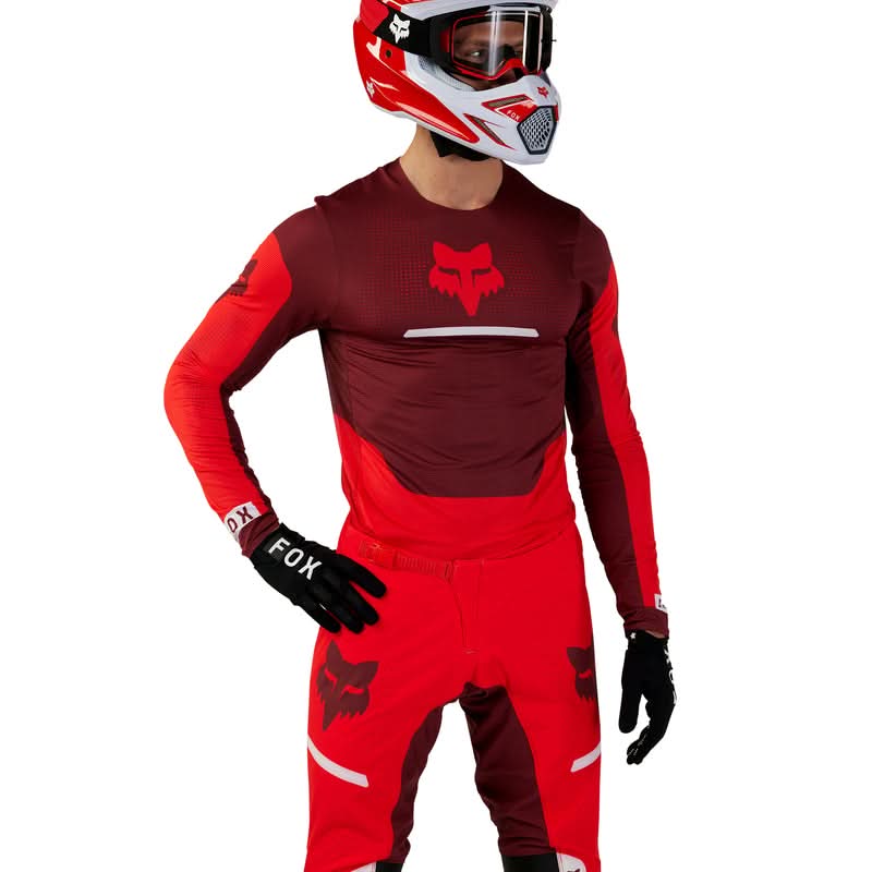Fox Flexair Optical Fluo Red sweatshirt