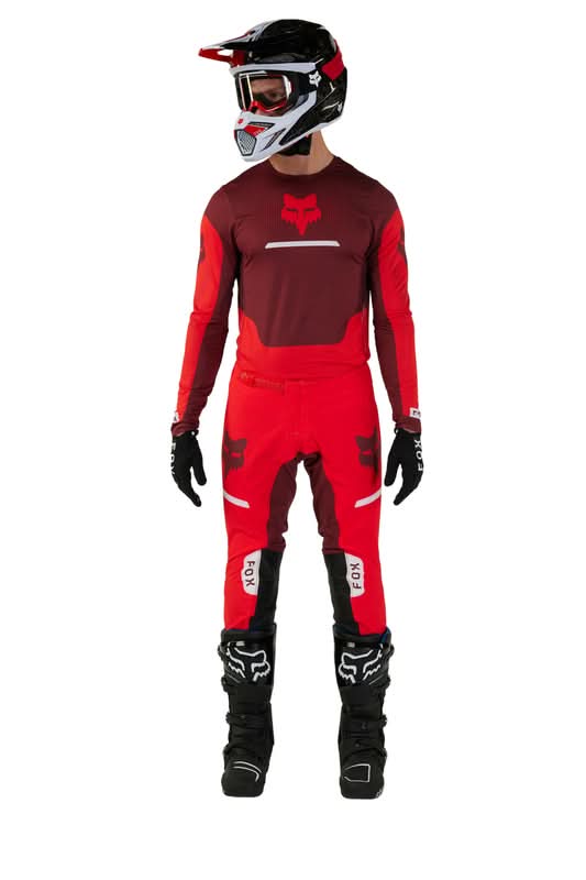 Fox Flexair Optical Fluo Red sweatshirt