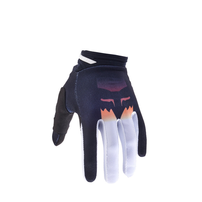Fox 180 Flora Black Gloves