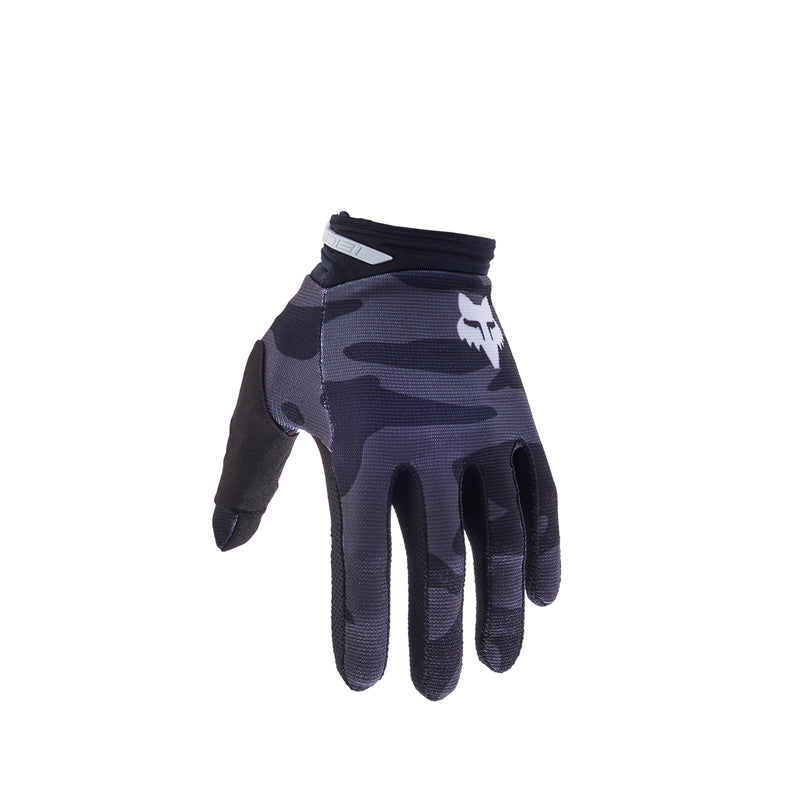 Fox 180 Bnkr Black Camo gloves