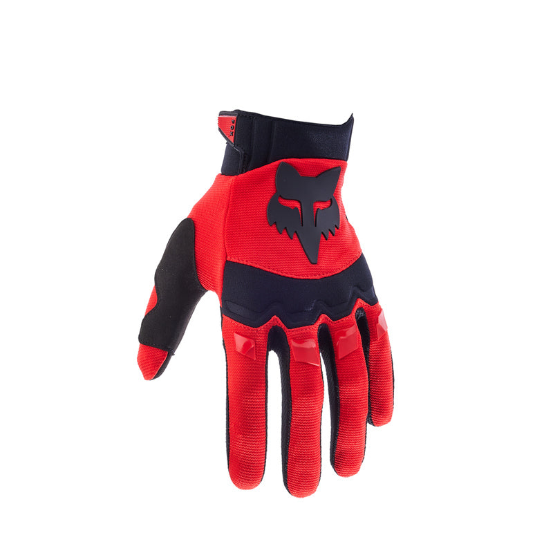 Fox Dirtpaw Fluo Red Gloves