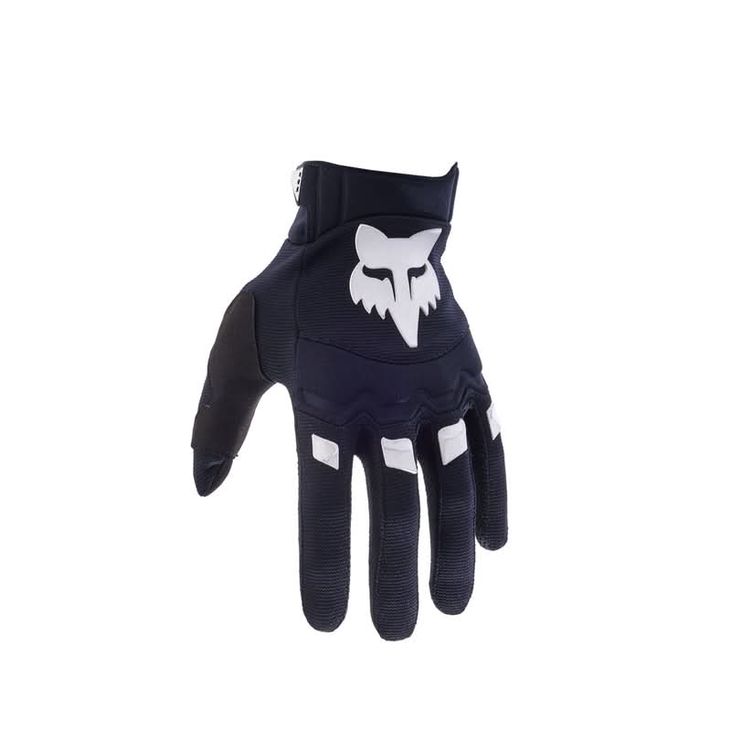 Fox Dirtpaw-Black Black/White gloves