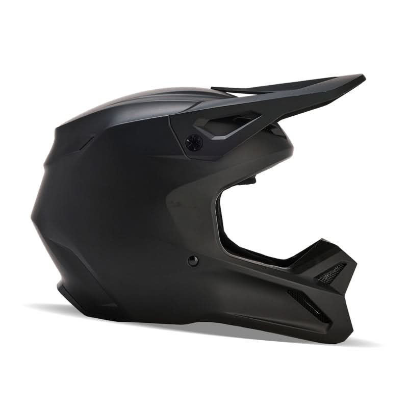 Fox V1 Solid Matte Black Helmet