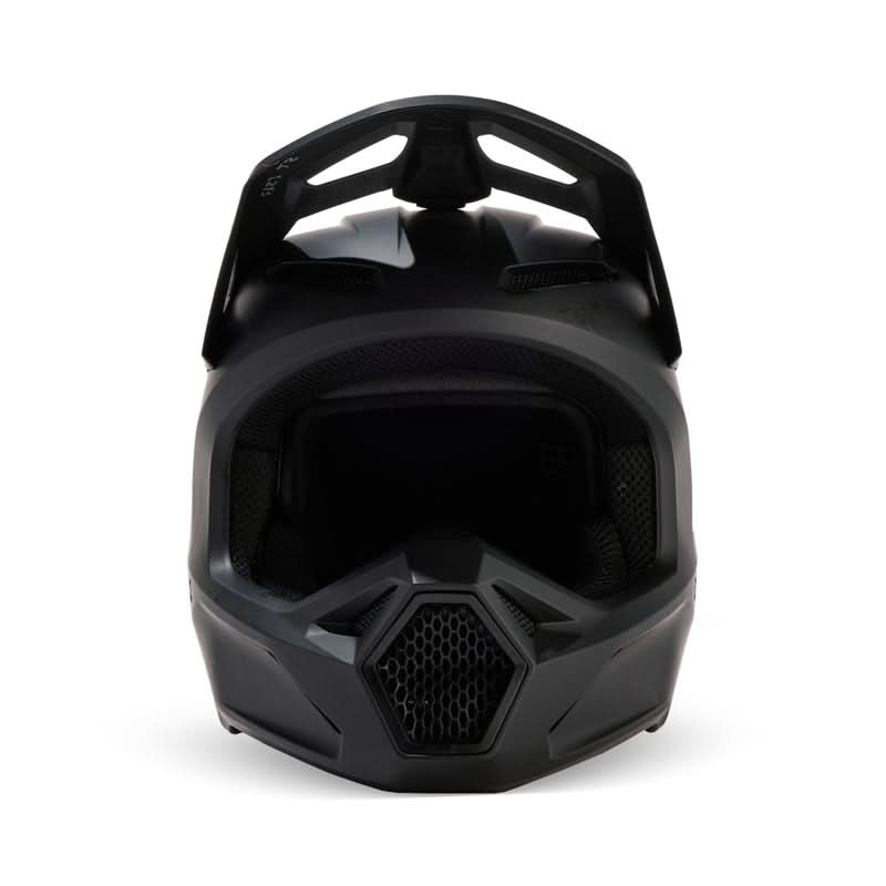 Fox V1 Solid Matte Black Helmet