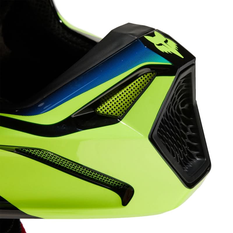 Fox V1 Streak Helmet Black/Yellow