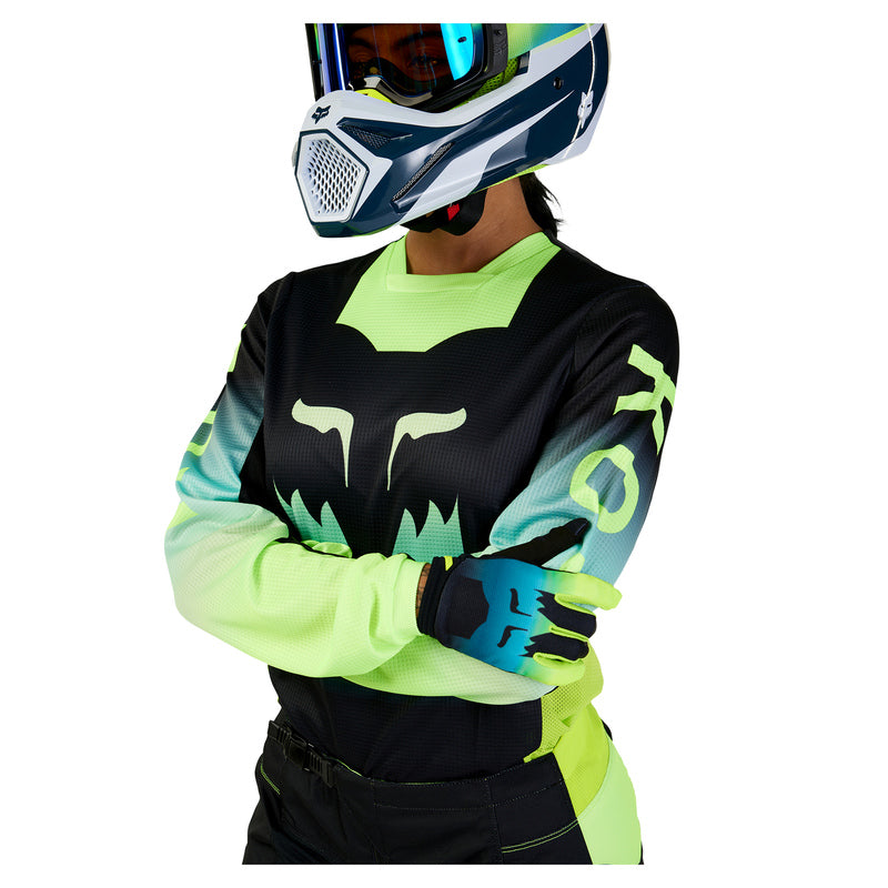 Fox Lady 180 Flora Black/Yellow sweatshirt