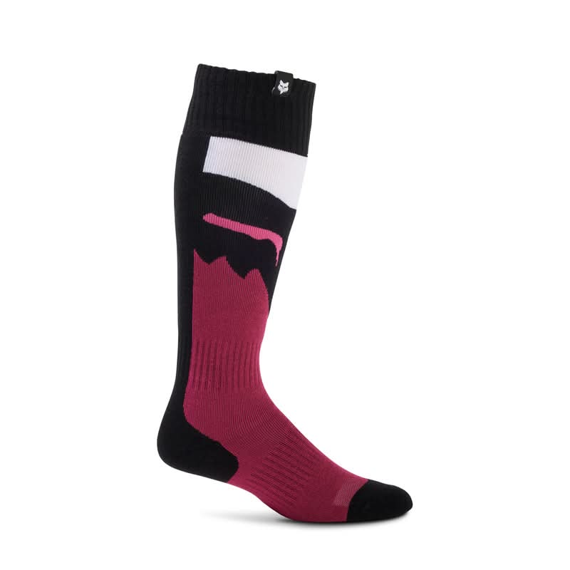 Fox Lady 180 Flora Black/Pink socks | RideHub