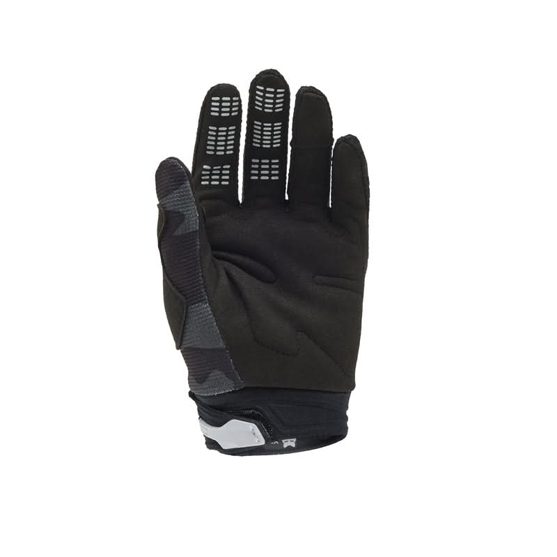 Fox Junior 180 Bnkr Black Camo gloves