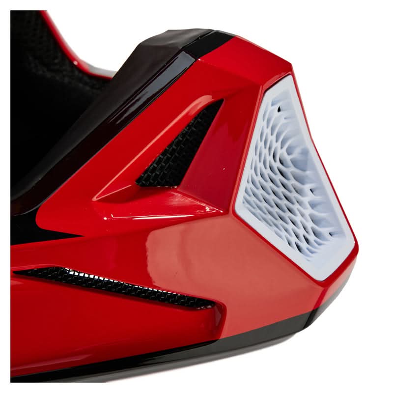 Fox Junior V1 Ballast Fluo Red helmet