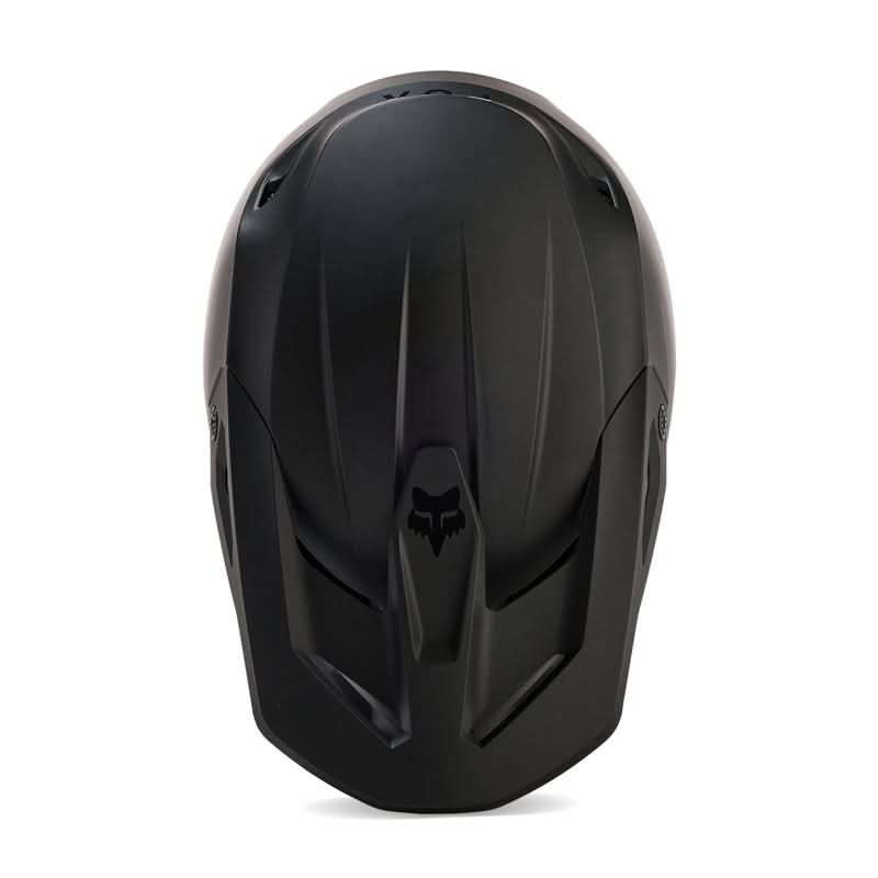 Fox Junior V1 Matte Black Matte Black helmet