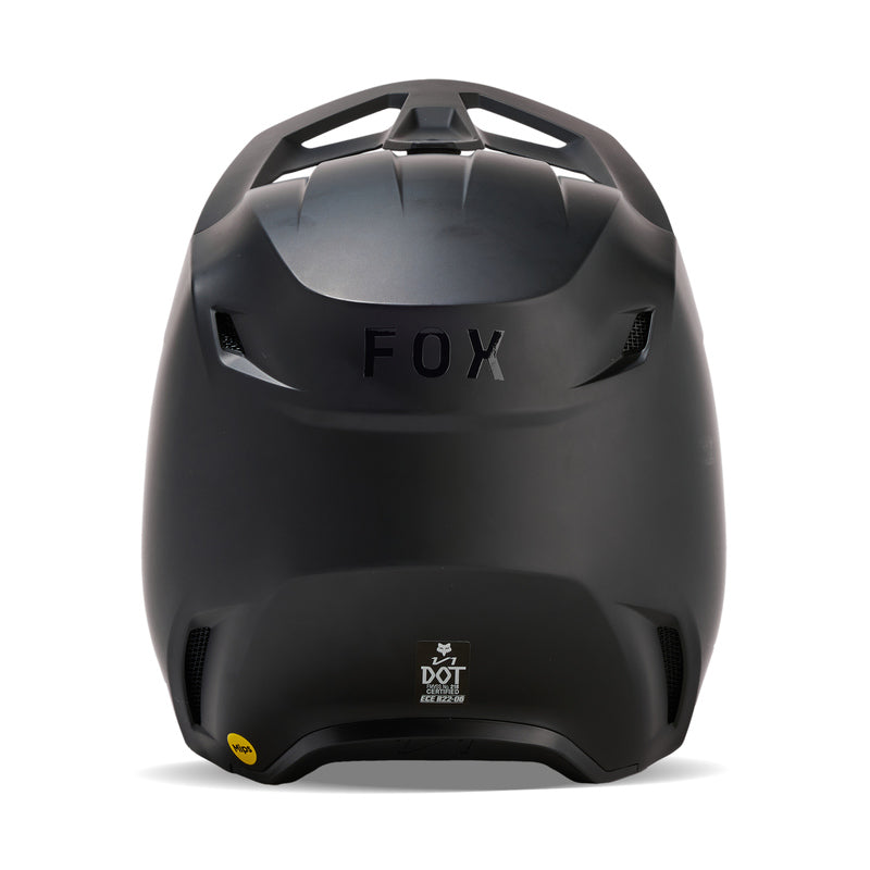 Fox Junior V1 Matte Black Matte Black helmet