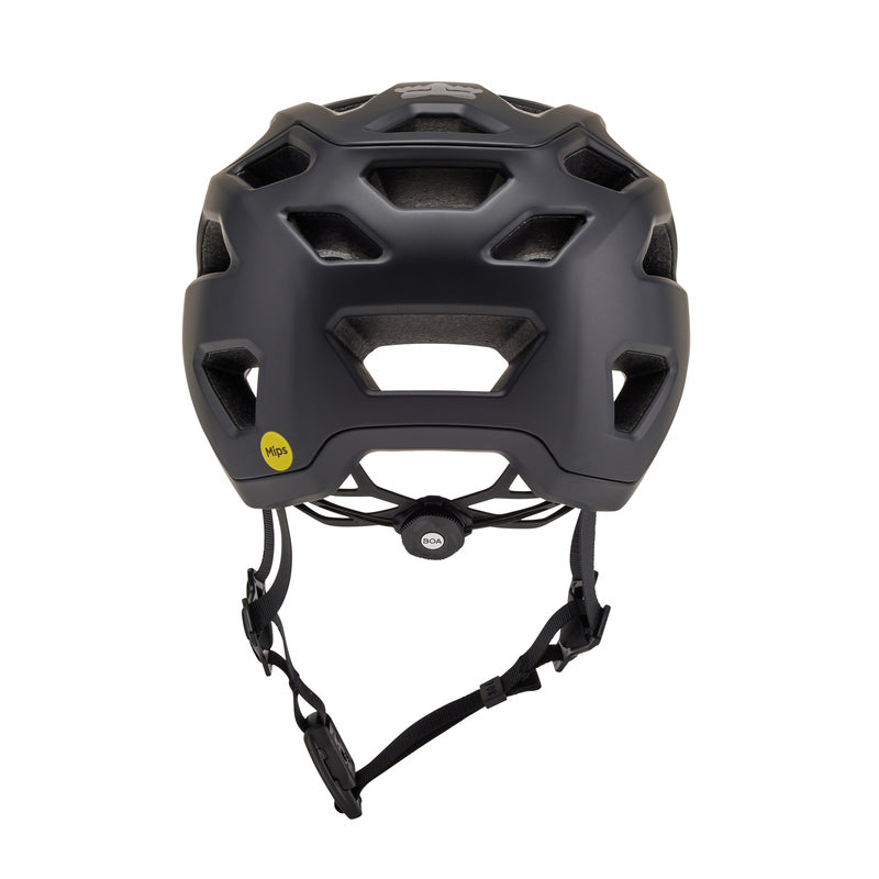 Fox Crossframe Pro Matte Black Bike Helmet