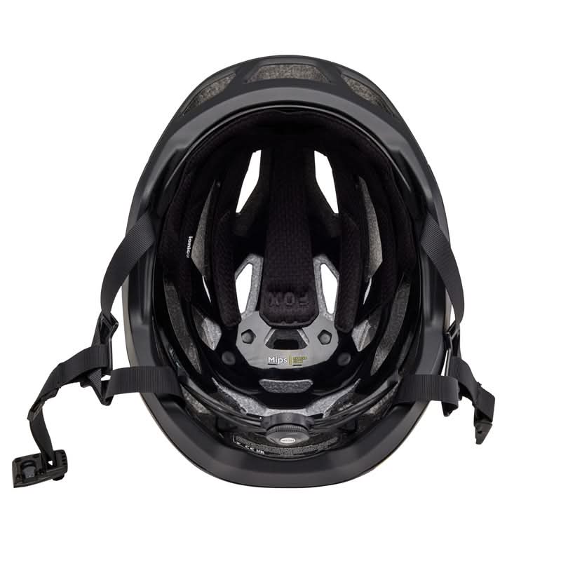Fox Crossframe Pro Matte Black Bike Helmet