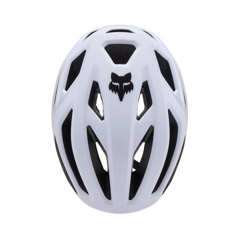 Fox Crossframe Pro White Bike Helmet