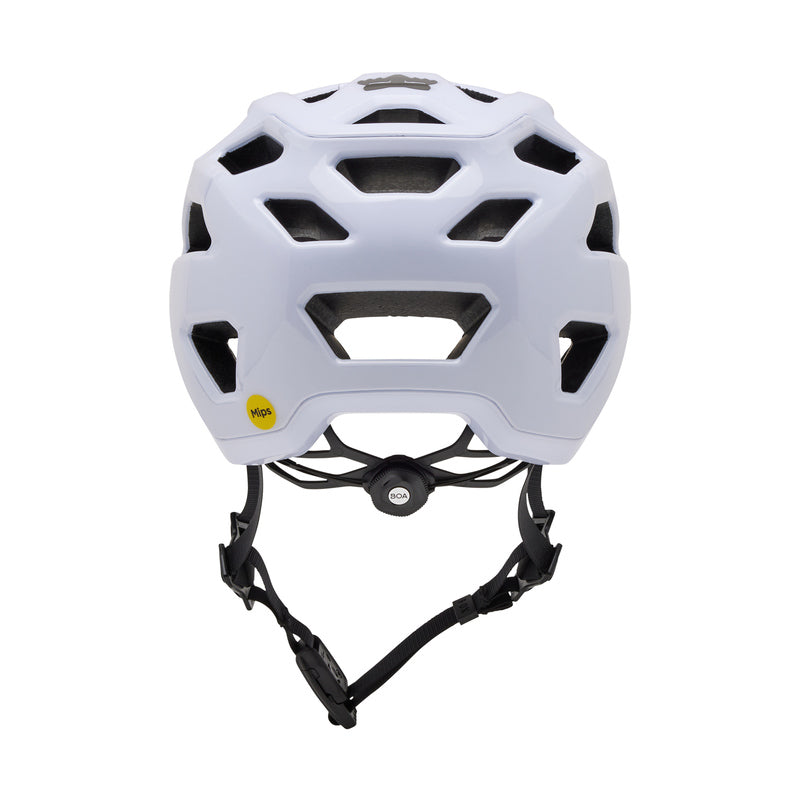 Fox Crossframe Pro White Bike Helmet