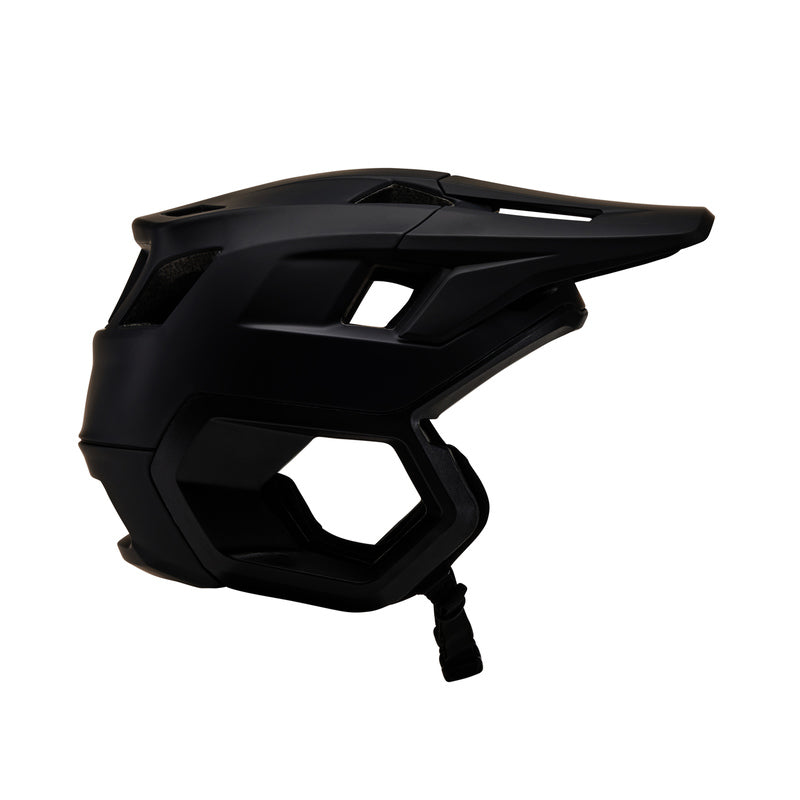 Fox Dropframe Black Bike Helmet