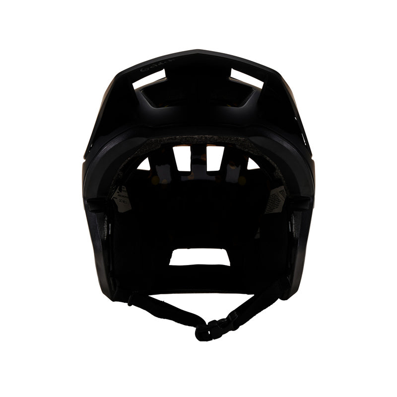 Fox Dropframe Black Bike Helmet