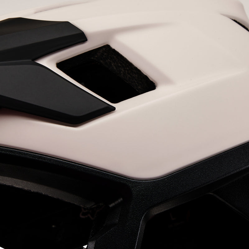 Fox Dropframe Vintage White Bike Helmet