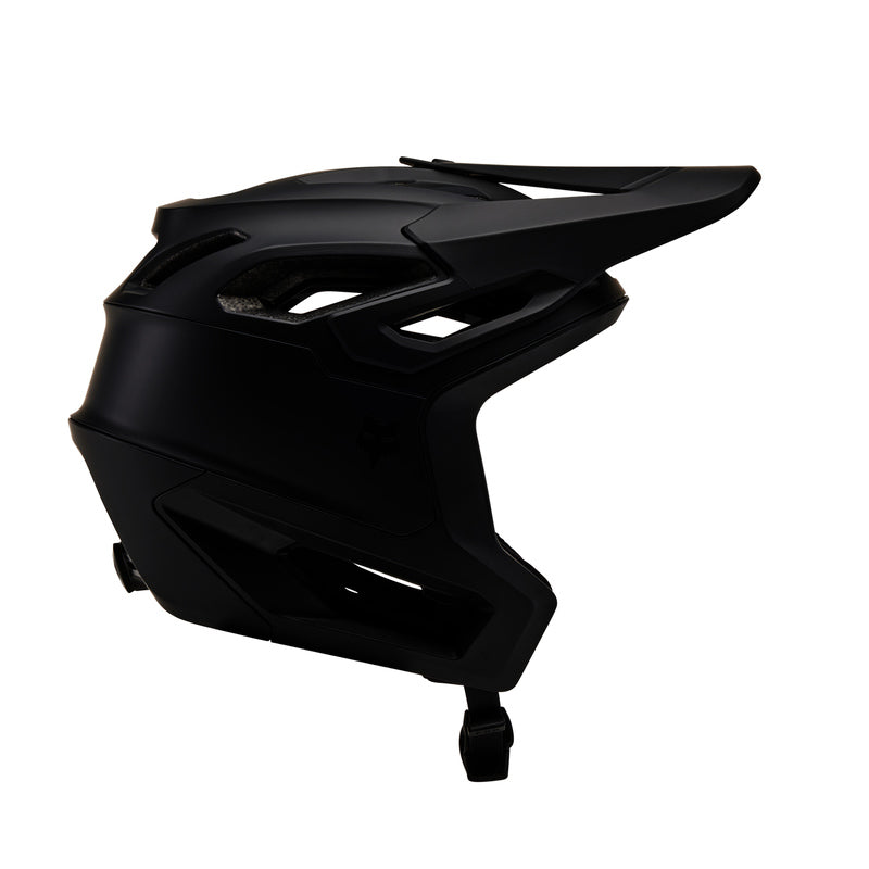 Fox Dropframe Pro Matte Black Bike Helmet