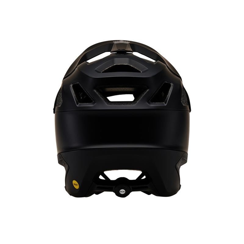 Fox Dropframe Pro Matte Black Bike Helmet