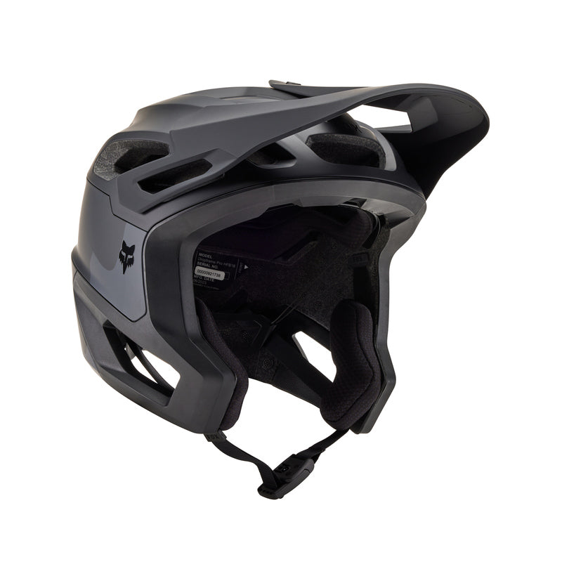Fox Dropframe Pro Runn Black Camo Bike Helmet