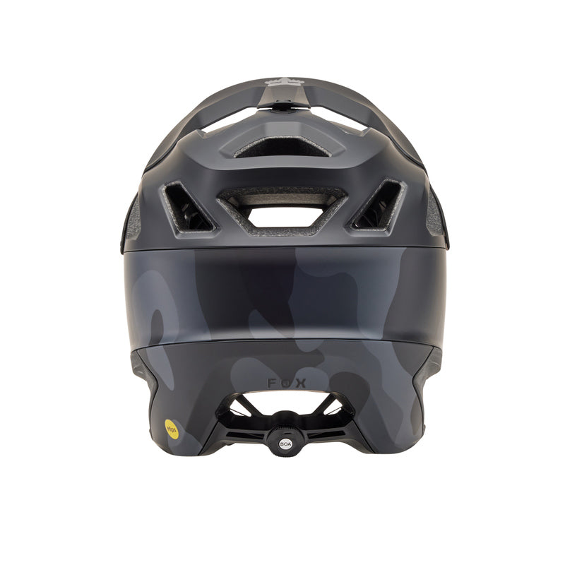 Fox Dropframe Pro Runn Black Camo Bike Helmet