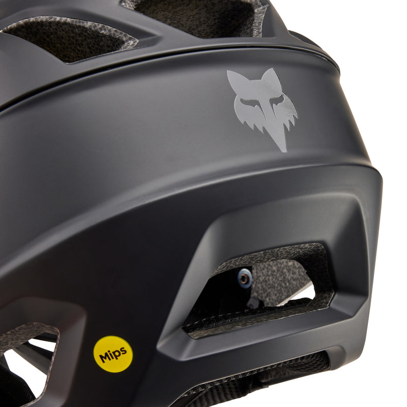 Fox Proframe Matte Black Bike Helmet