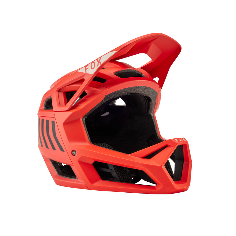 Fox Proframe Nace Orange Flame Bike Helmet
