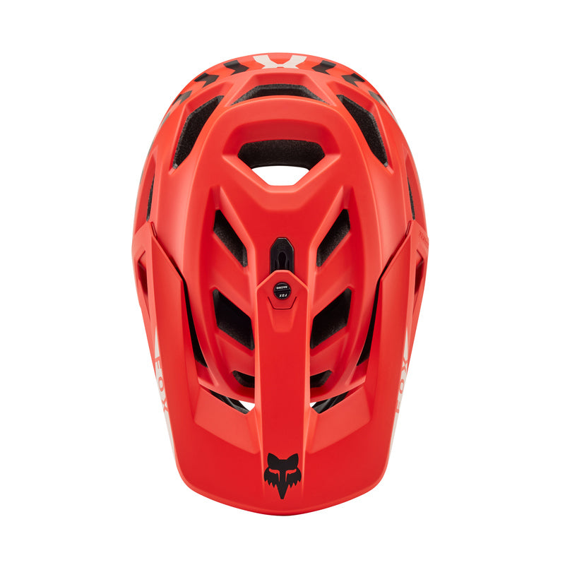 Fox Proframe Nace Orange Flame Bike Helmet