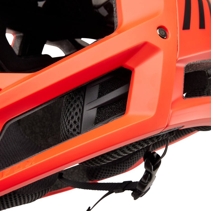 Fox Proframe Nace Orange Flame Bike Helmet