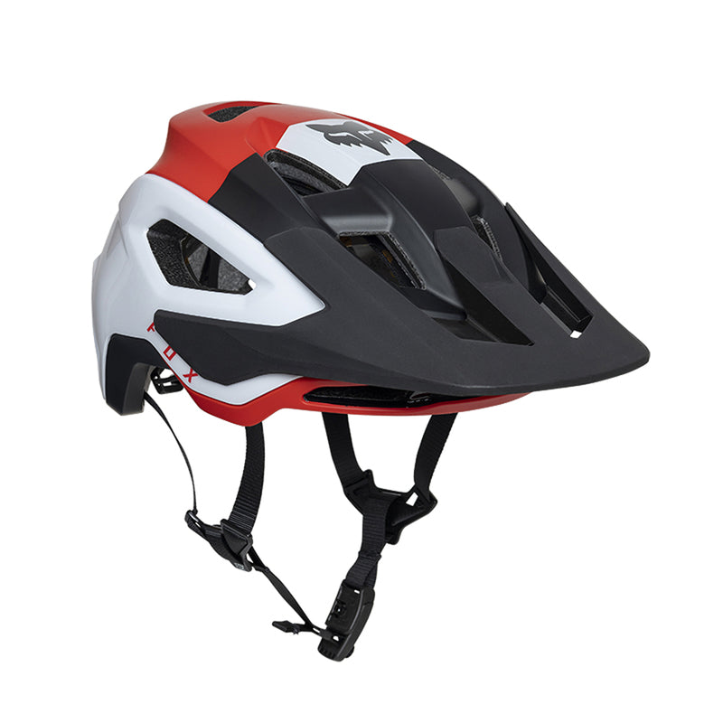 Fox Speedframe Pro Klif Fluo Red Bike Helmet