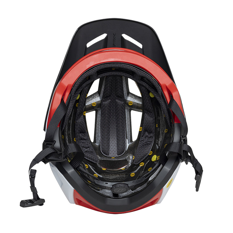 Fox Speedframe Pro Klif Fluo Red Bike Helmet