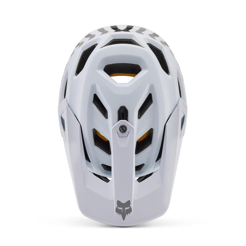Fox Junior Proframe Nace White Bike Helmet